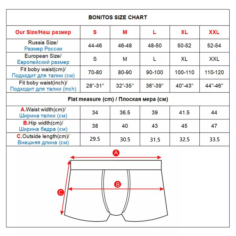 6pcs White Men Panties Cotton  - Boxer Brief Pack Cotton recension och pris