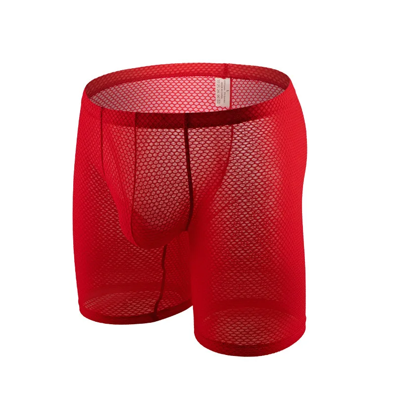 Men's Underwear Gays See Throu - Long Leg Trunk Men recension och pris