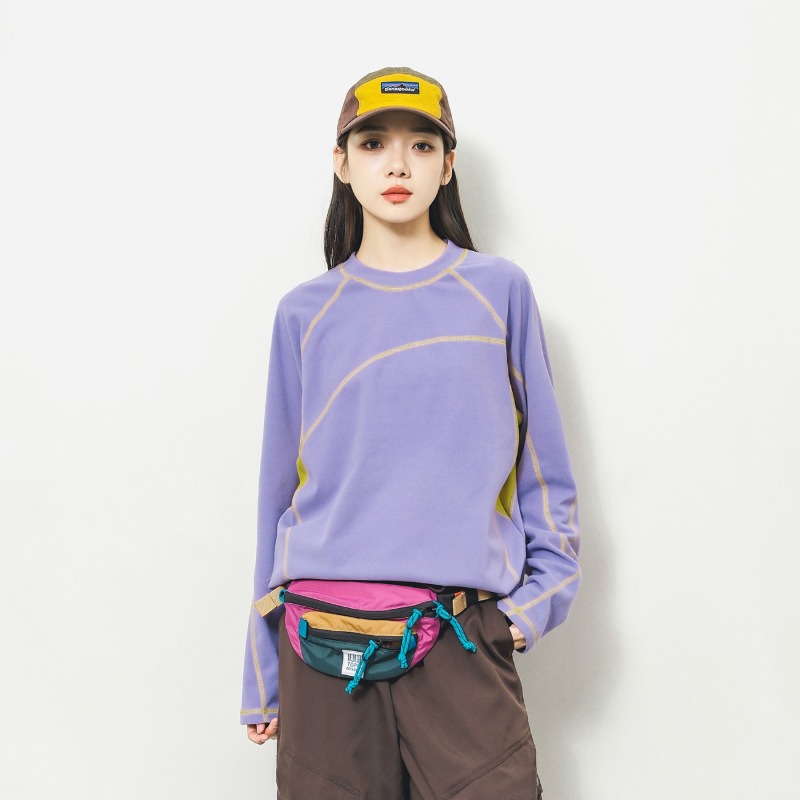 Unisex Outdoor Color Block Lon - Base Layer Top recension och pris