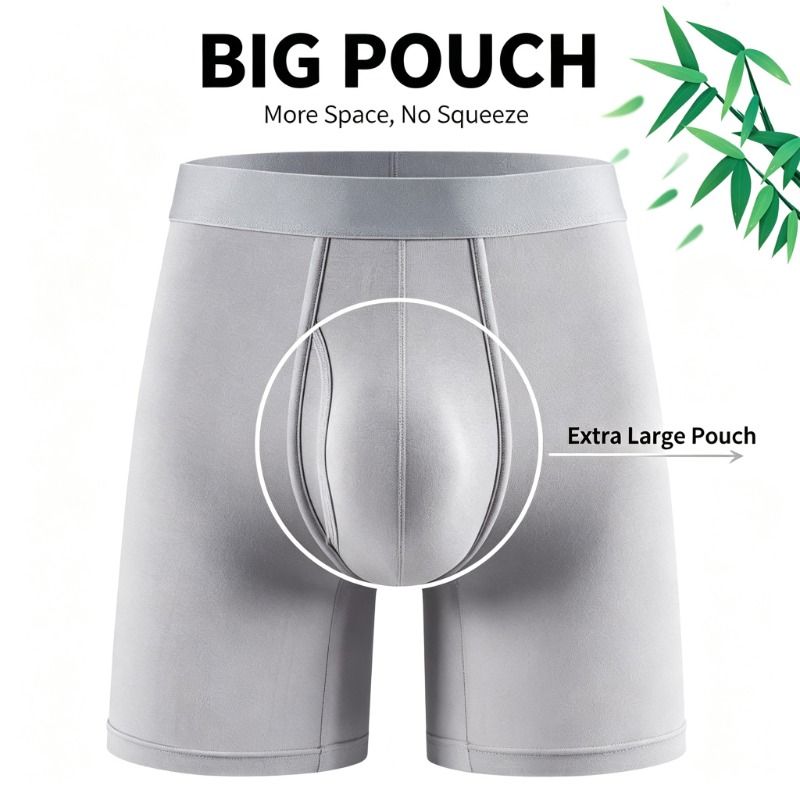 Big Pouch Men Bamboo Fiber Box - Bamboo Fiber Trunk recension och pris