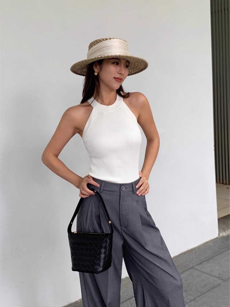 AOSSVIAO 2026 Summer Slim Rend - Suspender Tank Top recension och pris