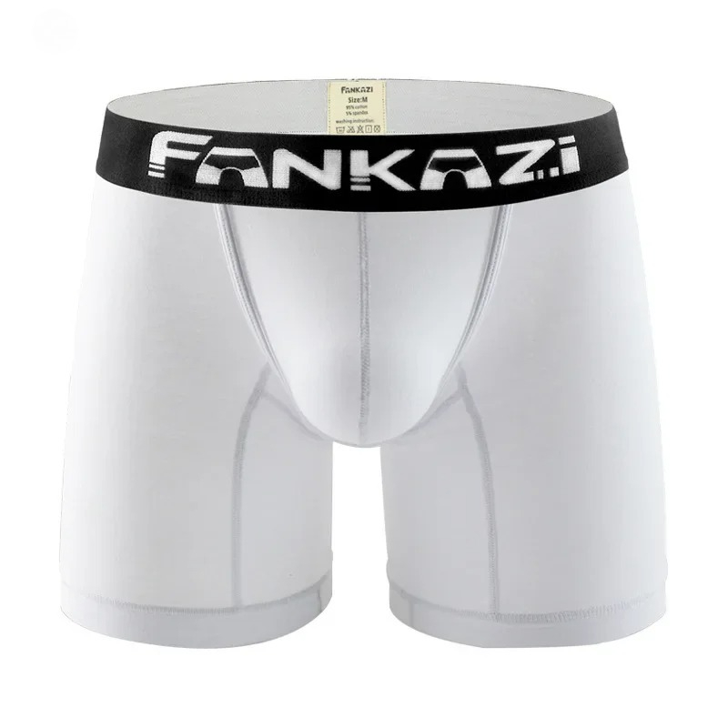 Men's Bulge Boxy Underwear Cot - Long Leg Trunk Men recension och pris