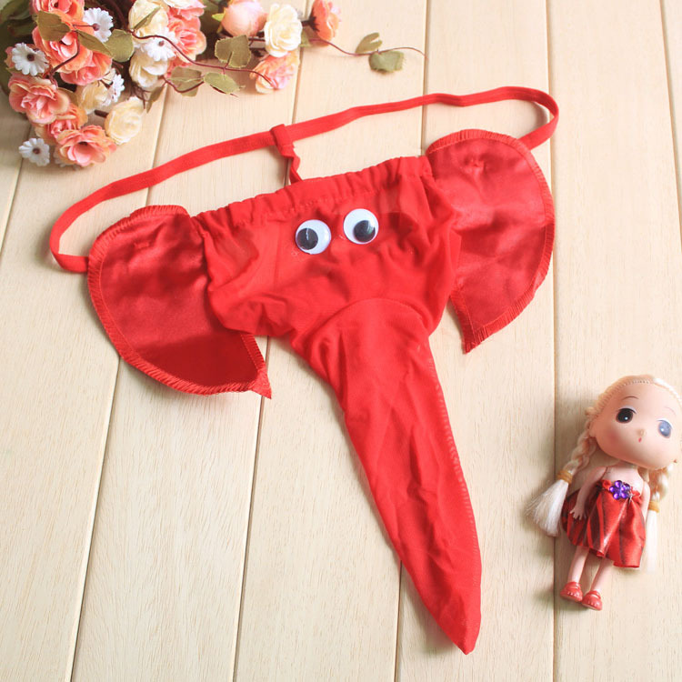 Men's Sexy Elephant Thong Unde - Trunk Breathable Men recension och pris